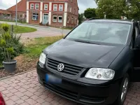 Gebraucht VW Touran 101 PS (74 kW) 2004 Schwarz Van / Kleinbus
