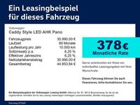 Gebraucht VW Caddy Style 122 PS (89 kW) 2024 Blau (costa azul (blau)) Van / Kleinbus