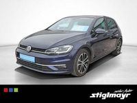 Gebraucht VW Golf VII Highline 125 PS (91 kW) 2017 Blau Limousine