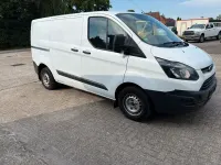 Gebraucht Ford Transit Custom 101 PS (74 kW) 2016 Weiß Van / Kleinbus
