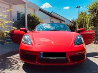 Gebraucht Porsche Boxster Chrono 299 PS (219 kW) 2021 Rot Cabrio