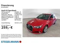 Gebraucht Audi A3 Sport 116 PS (85 kW) 2018 Tangorot metallic Limousine