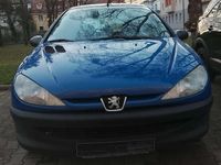 Gebraucht Peugeot 206 60 PS (44 kW) 1999 Blau Kleinwagen