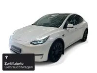 Gebraucht Tesla Model Y Performance 392 kW (533 PS) 2022 Weiß SUV