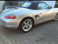 Gebraucht Porsche Boxster 220 PS (161 kW) 2002 Silber Cabrio