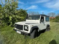 Gebraucht Land Rover Defender SE 122 PS (89 kW) 2004 Weiß Kombi
