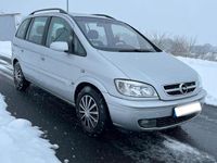 Gebraucht Opel Zafira Elegance 125 PS (91 kW) 2005 Silber Van / Kleinbus
