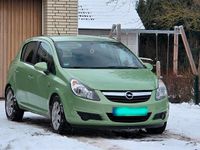 Gebraucht Opel Corsa 101 PS (74 kW) 2010 Grün Kleinwagen
