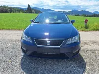 Gebraucht Seat Leon Reference 110 PS (80 kW) 2017 Blau Kombi