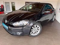 Gebraucht VW Golf Cabriolet 105 PS (77 kW) 2012 Schwarz Cabrio