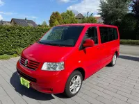 Używany VW T5 Highline 131 KM (96 kW) 2006 Czerwony Van
