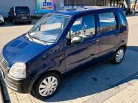Gebraucht Opel Agila 60 PS (44 kW) 2001 Blau Van / Kleinbus