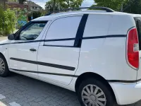 Gebraucht Skoda Roomster 90 PS (66 kW) 2014 Weiß Van / Kleinbus