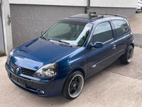 Gebraucht Renault Clio II 97 PS (71 kW) 2004 Blau Kleinwagen