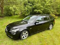 Gebraucht BMW 520 Advantage 177 PS (130 kW) 2009 Schwarz Kombi