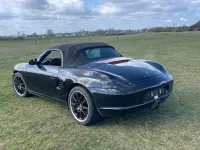 Usata Porsche Boxster 228 CV (167 kW) 2002 Nero Cabrio