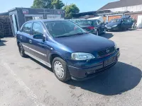 Gebraucht Opel Astra 100 PS (73 kW) 2001 Blau Kleinwagen