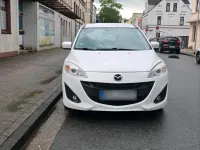 Gebraucht Mazda 5 116 PS (85 kW) 2011 Weiß Van / Kleinbus