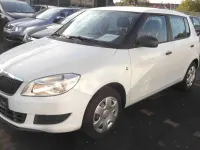 Gebraucht Skoda Fabia 60 PS (44 kW) 2014 Weiß Kleinwagen