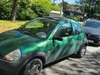 Second-hand Ford Ka 60 CP (44 kW) 2002 Verde Hatchback