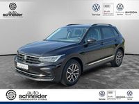 Gebraucht VW Tiguan Life 150 PS (110 kW) 2022 Deep black perleffekt [sch] SUV