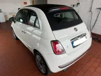 Gebraucht Fiat 500 105 PS (77 kW) 2014 Weiß Cabrio