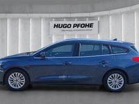 Gebraucht Ford Focus Titanium 125 PS (91 kW) 2022 Blau Kombi