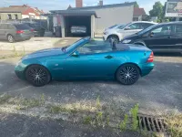 Gebraucht Mercedes SLK230 193 PS (141 kW) 1999 Grün Cabrio