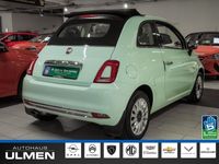 gebraucht Fiat 500 Cabrio 1.2 Lounge Faltdach Radio-Touch+USB Bluetooth Klima Tempomat Alu Bordcomputer