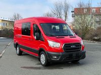 Używany Ford Transit Trend 131 KM (96 kW) 2021 Czerwony Sedan/Limuzyna