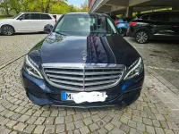 Gebraucht Mercedes C180 AMG line 156 PS (114 kW) 2015 Blau Limousine