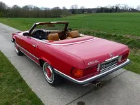 Gebraucht Mercedes SL450 192 PS (141 kW) 1974 Rot Cabrio