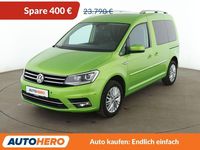 Gebraucht VW Caddy Highline 125 PS (91 kW) 2018 Grün Van / Kleinbus