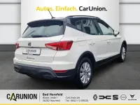 Gebraucht Seat Arona Style 95 PS (69 kW) 2022 Candy weiß/dach schwarz SUV
