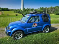 Gebraucht Suzuki Jimny 82 PS (60 kW) 2001 Blau SUV