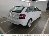 Gebraucht Skoda Rapid Ambition 95 PS (69 kW) 2018 Weiß Kleinwagen