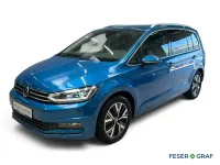 Gebraucht VW Touran Highline 150 PS (110 kW) 2023 Caribbean blue metallic Van / Kleinbus
