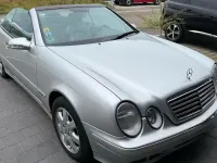 Gebraucht Mercedes CLK200 163 PS (119 kW) 2002 Silber Cabrio