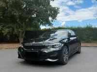 Gebraucht BMW 320e M Sport 204 PS (150 kW) 2021 Schwarz Kombi