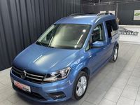 Gebraucht VW Caddy Comfortline 125 PS (91 kW) 2017 Blau Van / Kleinbus