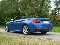 Gebraucht BMW 220 M Sport 184 PS (135 kW) 2015 Blau Cabrio