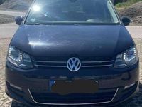 Gebraucht VW Sharan Match 140 PS (102 kW) 2013 Schwarz Van / Kleinbus