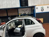 Gebraucht Fiat 500C 2012 Weiß Cabrio