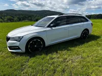Gebraucht Skoda Superb SportLine 200 PS (147 kW) 2023 Weiß Limousine