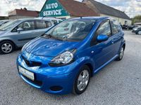 Gebraucht Toyota Aygo 68 PS (50 kW) 2009 Blau Kleinwagen