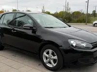 Brugt VW Golf VI 105 HK (77 kW) 2011 Sort Hatchback