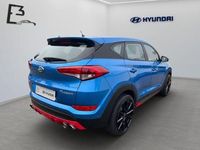 Gebraucht Hyundai Tucson GO! 177 PS (130 kW) 2017 Blau SUV
