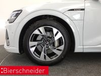 Usata Audi e-tron S-Line 300 kW (408 CV) 2022 Bianco SUV