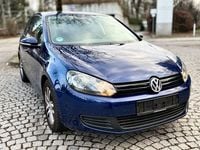 Gebraucht VW Golf VI Highline 102 PS (75 kW) 2009 Blau Kleinwagen