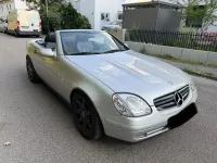 Gebraucht Mercedes SLK230 193 PS (141 kW) 1999 Silber Cabrio